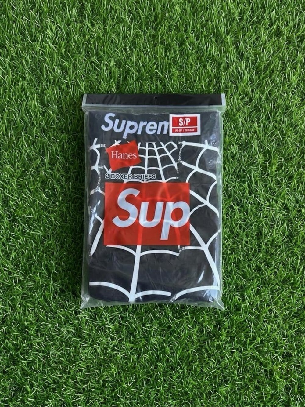 Supreme Black Spider-Man Boxer Briefs (2-Pack) - All Sizes